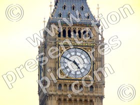 big ben - powerpoint graphics