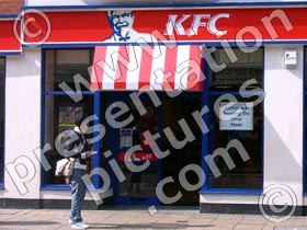 fast food kfc - powerpoint graphics