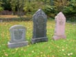 grave stones - powerpoint graphics