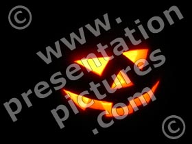 halloween pumpkin - powerpoint graphics