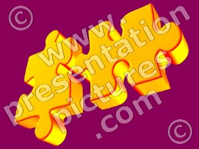 integration jigsaw - powerpoint graphics