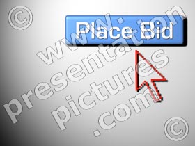 internet auction - powerpoint graphics