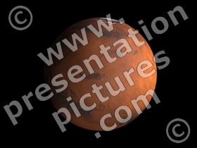 mars - powerpoint graphics