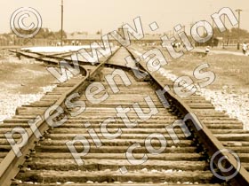 railroad to auschwitz - powerpoint graphics