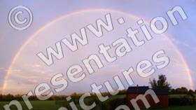 rainbow - powerpoint graphics