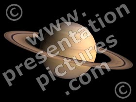 saturn - powerpoint graphics