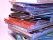 stack of cds - powerpoint graphics