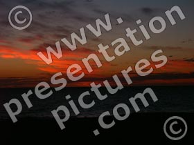 sunset - powerpoint graphics